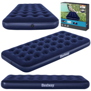 Bestway pripučiamas kempingo čiužinys 1 asmeniui 150kg veliūrinis 188x99cm 67001