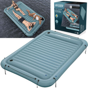 Bestway FLOATING ISLAND pripučiamas vandens čiužinys 4 asmenims 360kg 269x183cm 43542