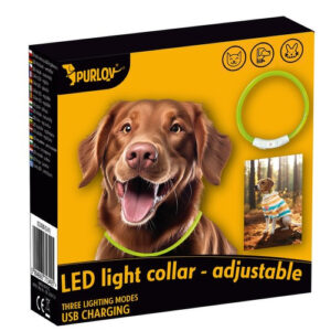 LED šviesos reguliuojamas antkaklis Purlov 24200 - Image 2
