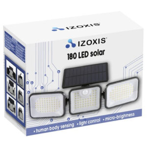 Saulės energija varomas šviestuvas 180 LED Izoxis 24889 - Image 2
