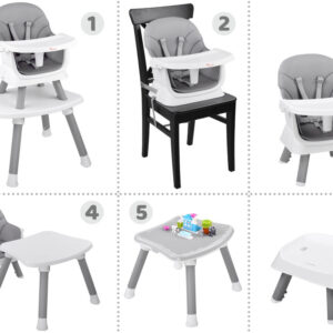 Maitinimo kėdutė, maitinimo kėdutės rinkinys 6in1 ZA4142 - Image 2