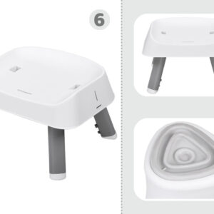 Maitinimo kėdutė, maitinimo kėdutės rinkinys 6in1 ZA4142 - Image 8