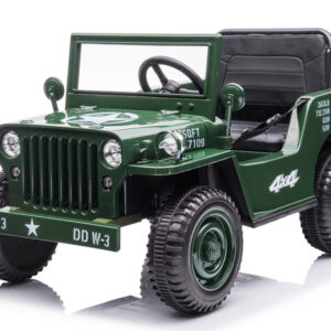 Automobilis maitinamas Military Willys akumuliatoriumi + PA0263 nuotolinio valdymo pulteliu - Image 2