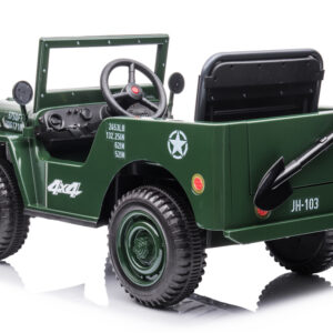 Automobilis maitinamas Military Willys akumuliatoriumi + PA0263 nuotolinio valdymo pulteliu - Image 4