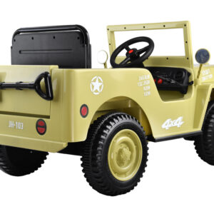 Automobilis maitinamas Military Willys akumuliatoriumi + PA0263 nuotolinio valdymo pulteliu - Image 3