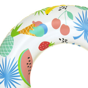 Bestway pripučiamas plaukimo ratas geltonas FRUITS 61cm 36014 B - Image 6