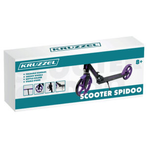 Spidoo paspirtukas violetinis Kruzzel 25630 - Image 2