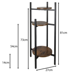 Pastatomas gėlių stovas 80 cm Ruhhy 25627 - Image 3