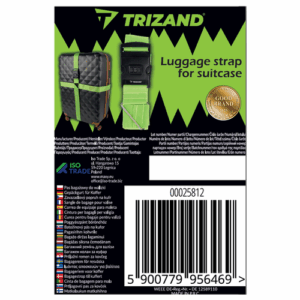 Bagažo diržas Trizand 25812 lagaminui - Image 3