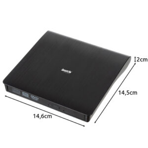 Išorinis diskas + CD/DVD įrašymo įrenginys Izoxis 26083 - Image 2