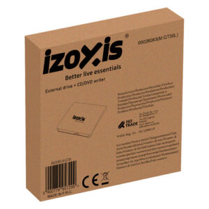 Išorinis diskas + CD/DVD įrašymo įrenginys Izoxis 26083 - Image 3