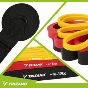 Mankštos juostų rinkinys - 3 vnt. Trizand 25879 - Image 3