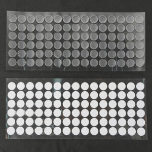Lipnus lipdukas 18 mm, 500 vnt., baltos spalvos, Ruhhy 25884 - Image 6