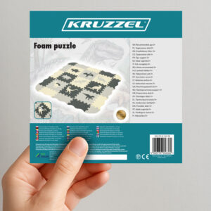 Putplasčio dėlionė 30,5x30,5 cm 35 detalės Kruzzel 25785 - Image 3