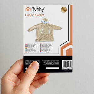 Bluza XXL - koc beżowy Ruhhy 26146 - Image 2