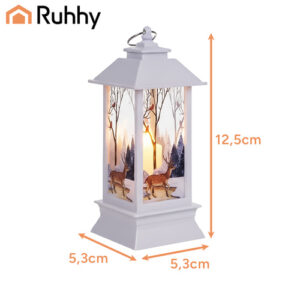 Baltas LED kalėdinis žibintas Ruhhy 26753 - Image 3
