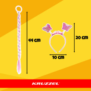 Drugelio kostiumas, 6 dalių, Kruzzel 26742 - Image 4