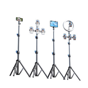 Wozinsky WRLD-00Y1S tripod tripod durable carbon steel tripod 1.7m matte - black - Image 2