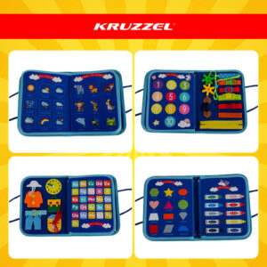 Manipuliacinė knyga - mėlyna Kruzzel 26881 - Image 5