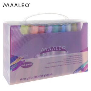 Akriliniai žymekliai - 24 vnt. rinkinys Maaleo 25790 - Image 3