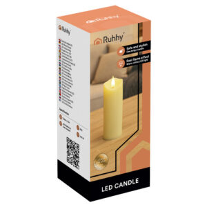 LED žvakė/įdėklas 12,5 x 5 cm 1 vnt. Ruhhy 26484 - Image 2