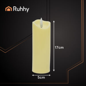 LED žvakė/įdėklas 17x5cm 1vnt. Ruhhy 26720 - Image 3