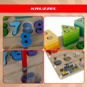 Rūšiuoklis - edukacinis žaislas Kruzzel 26509 - Image 4