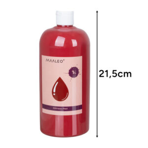 Plakatų dažai - 12 vnt. x 1 l rinkinys Maaleo 26345 - Image 3