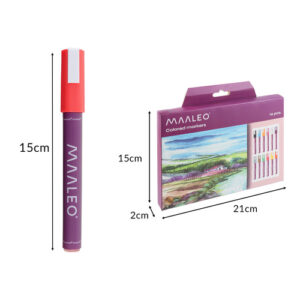 12 dekoratyvinių žymeklių rinkinys Maaleo 25743 - Image 3