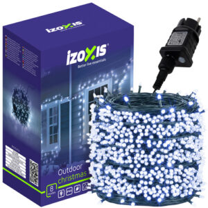Lauko šviestuvai 500LED 35m balti Izoxis 24899