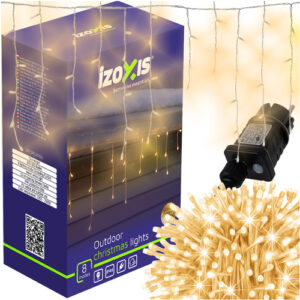 Lauko šviestuvai 300LED 15m šiltai balta Izoxis 26710