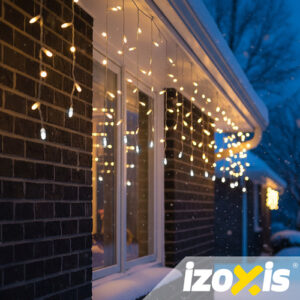 Lauko šviestuvai 100LED 4m Izoxis 26858 - Image 4
