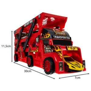 TIR sunkvežimio rinkinys su 6 automobiliais 26303 - Image 2
