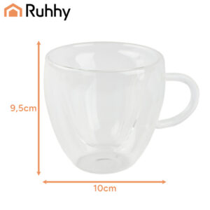 Terminis stiklas 240ml - Ruhha heart 26906 - Image 3