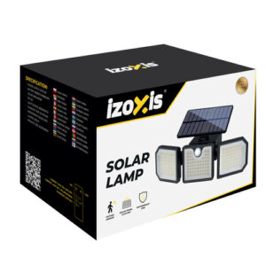 Saulės energija varomas šviestuvas 167LED 500lm Izoxis 24633 - Image 2