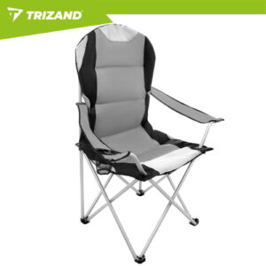 Trizand juoda ir pilka žvejybos kėdė - Image 6