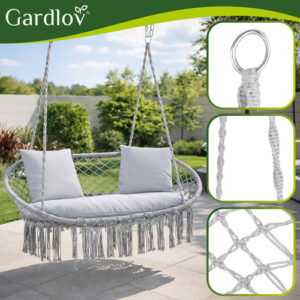 Gardlov dvigubos pilkojo gandro lizdo sūpynės - Image 4