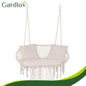 Gardlov dviguba sūpynių pagalvėlė - kreminė - Image 6