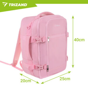 Turistinė kuprinė 40x25x20cm rožinė Trizand - Image 2