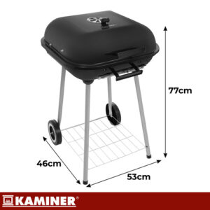 Sodo grilis su dangteliu 53x77x46cm Kaminer - Image 2