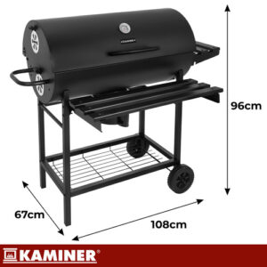 Sodo grilis su dangteliu 108x67x96cm Kaminer - Image 2