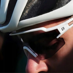 Rockbros Cycling Glasses Photochromic with UV Protection and Corrective Insert - White - Image 4