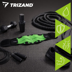 Trizand neopreno lieknėjimo diržas 120 cm - Image 4