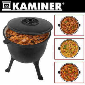 Kaminer emaliuotas ketaus virdulys 8l - Image 5