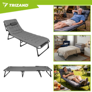 Sulankstomas sodo gultas 192x68x28cm Trizand - Image 3