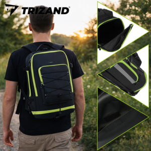 Trizand 53L vandeniui atsparus dviračių krepšys - Image 5