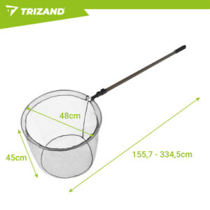 Trizand 335 cm teleskopinis žvejybos graibštas - Image 2