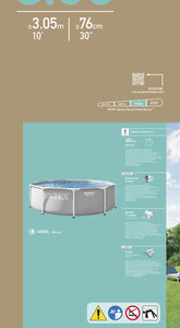 INTEX 26700ND karkasinis baseinas - Image 3
