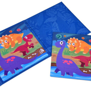Magnetinė dėlionių knyga Dinosaurs 40 elementų ZA4268 - Image 5
