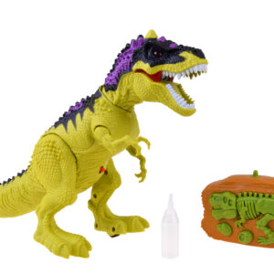 Valdomas dinozauras r/c T-Rex, pučiantis dūmus RC0592 - Image 2